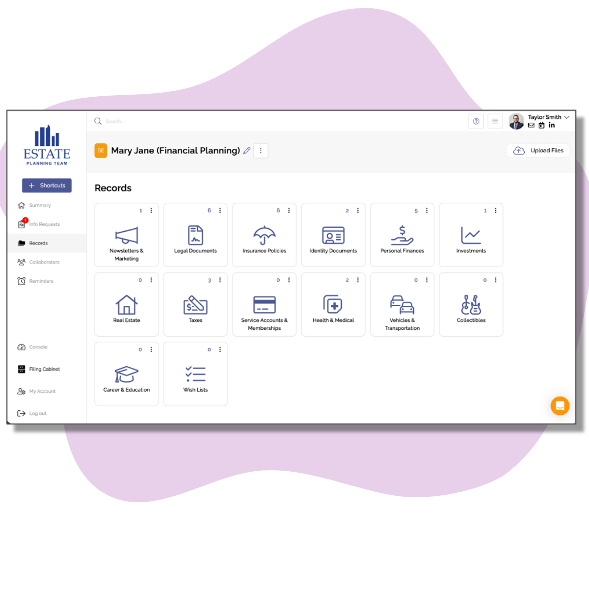Customizable Dashboard