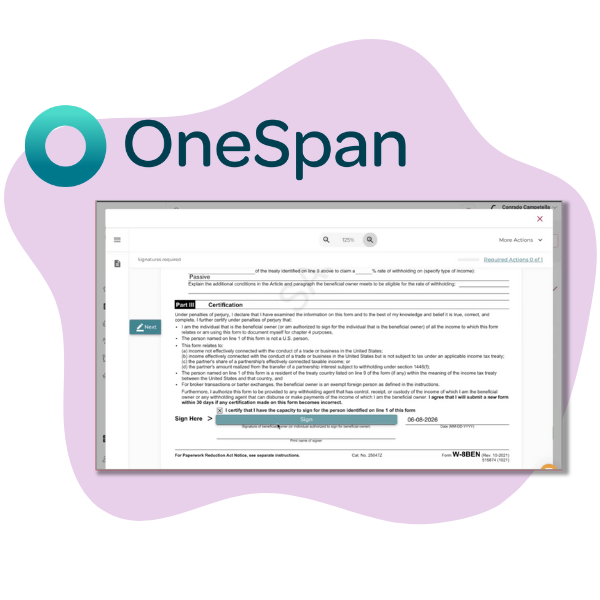 OneSpan eSignature