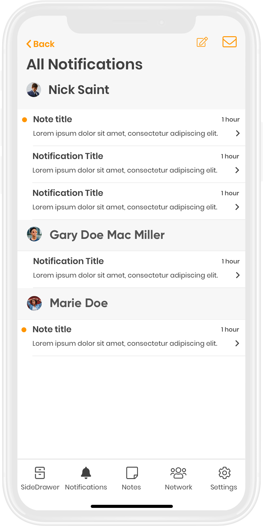 notifications